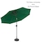 Pure Garden 10-Foot Patio Umbrella with Base, Hunter Green 50-LG1034B - alternate 5